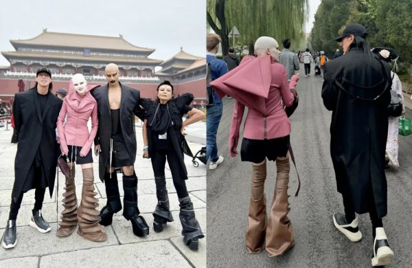 Ρικ Όουενς: «Έφαγε πόρτα» στη Απαγορευμένη Πόλη στο Πεκίνο – Τα «σκοτεινά και παράξενα» ρούχα του